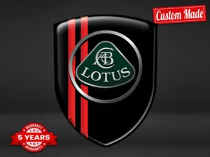 Lotus Pegatinas Silicona Auto Edición Alta Calidad Personalizable
